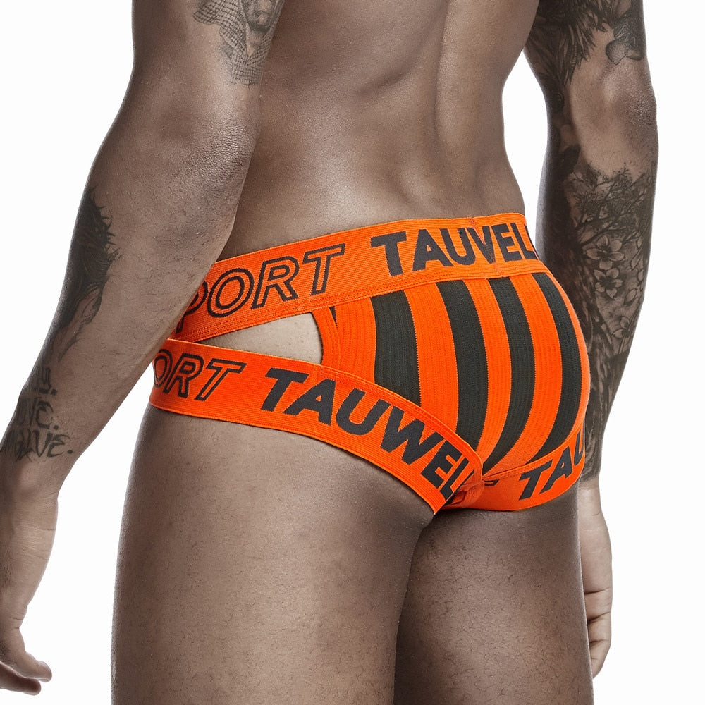 Tauwell Sport Stripe Jockstrap Briefs (Premium)