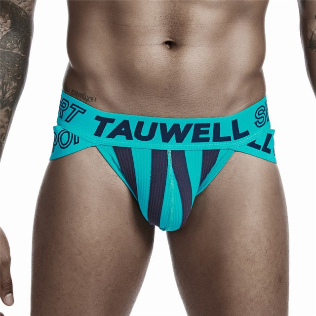 Tauwell Sport Stripe Jockstrap Briefs (Premium)