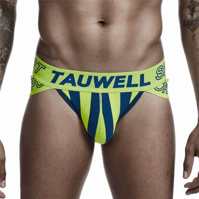 Tauwell Sport Stripe Jockstrap Briefs (Premium)