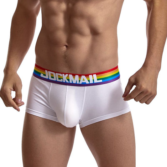 JOCKMAIL White Pride In The Spot Light Boxers