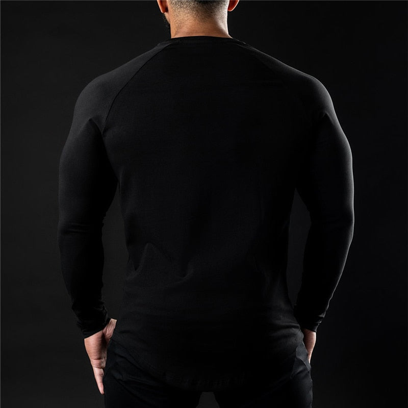 Gym Warriors Slim Fit Long-Sleeve Running Top