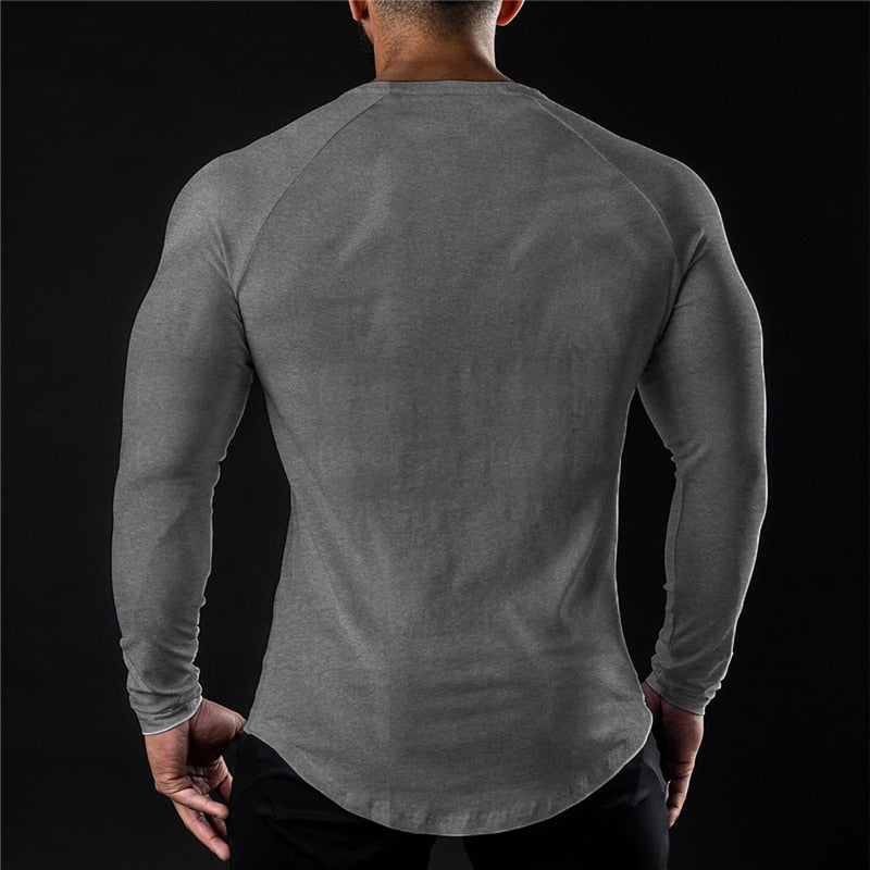 Gym Warriors Slim Fit Long-Sleeve Running Top