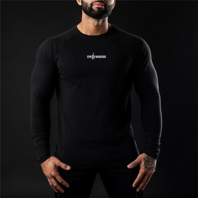 Gym Warriors Slim Fit Long-Sleeve Running Top