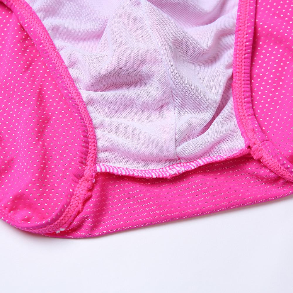 Micro Polymaid Fabric Swimming Briefs - Pink