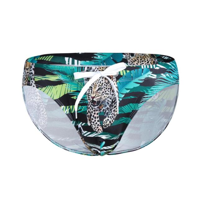 Forest Adventure Printed Swimming Briefs