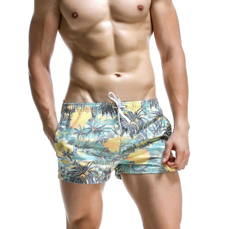 Beach Day Printed Beach Shorts