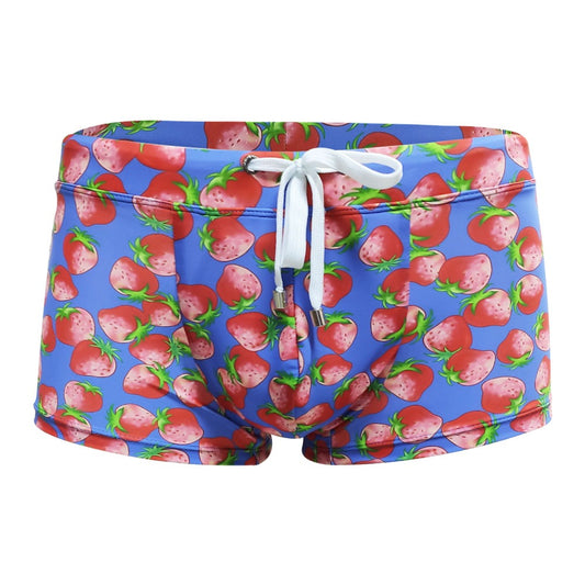 Strawberry Print Swim Shorts